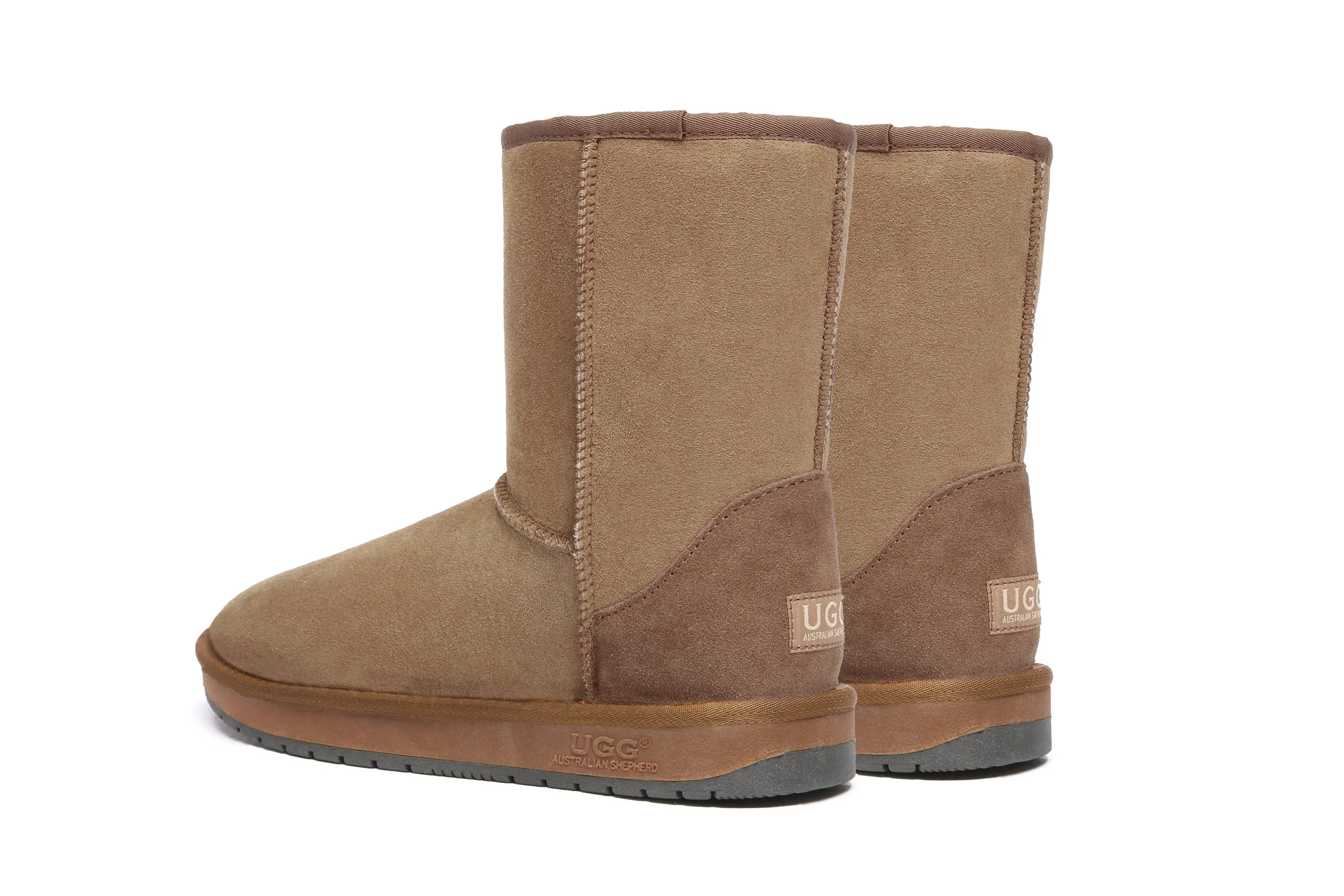 AUSTRALIAN SHEPHERD® UGG Boots Double Face Sheepskin Wool Short Classic