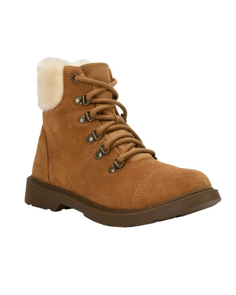 Brown Azell Hiker Weather Boots