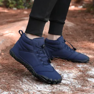 Casual Cotton Shoes Fleece-lined Waterproof Snow Warm Breathable Couple High-top
