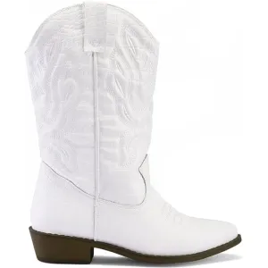 Embroidered Pointed Boots