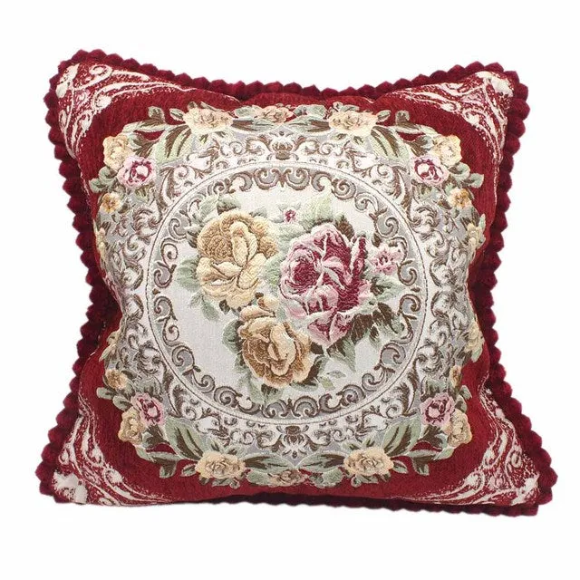 Luxury Chenille Jacquard Decorative Pillow Covers