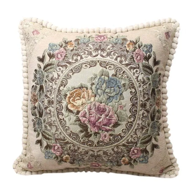 Luxury Chenille Jacquard Decorative Pillow Covers