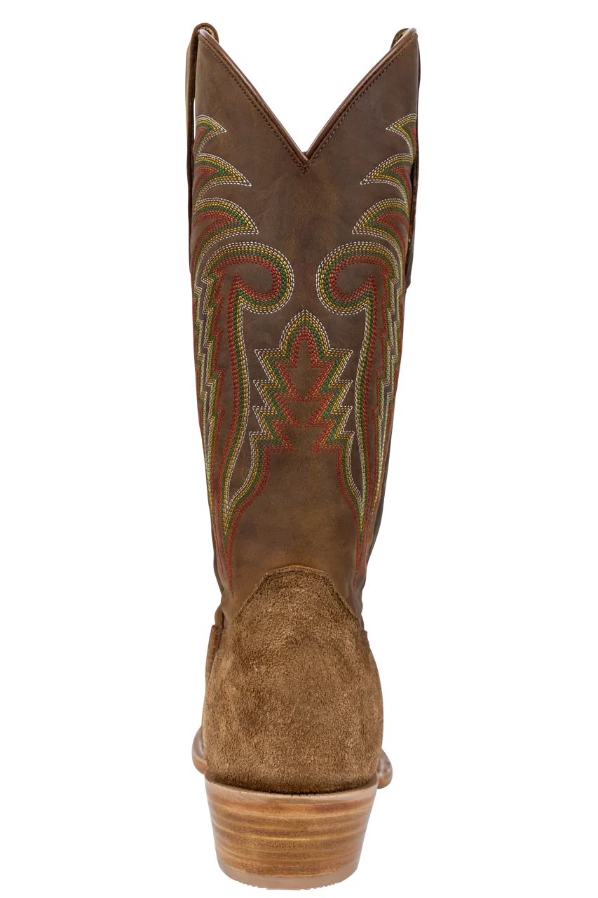 R. Watson Cowhide Cowboy Boots - Arizona Tan