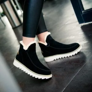Thick cotton fashion snow women's boots