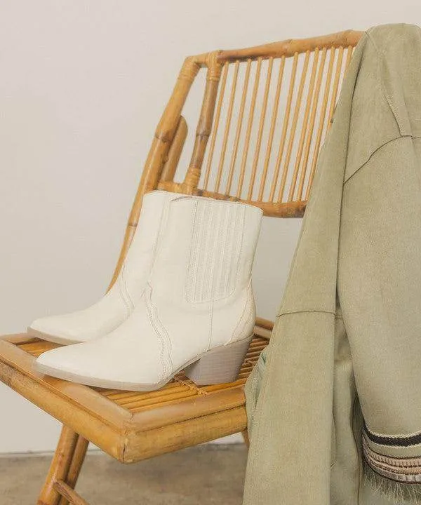 Womens Shoes Style No. Dawn - Paneled Western Boots