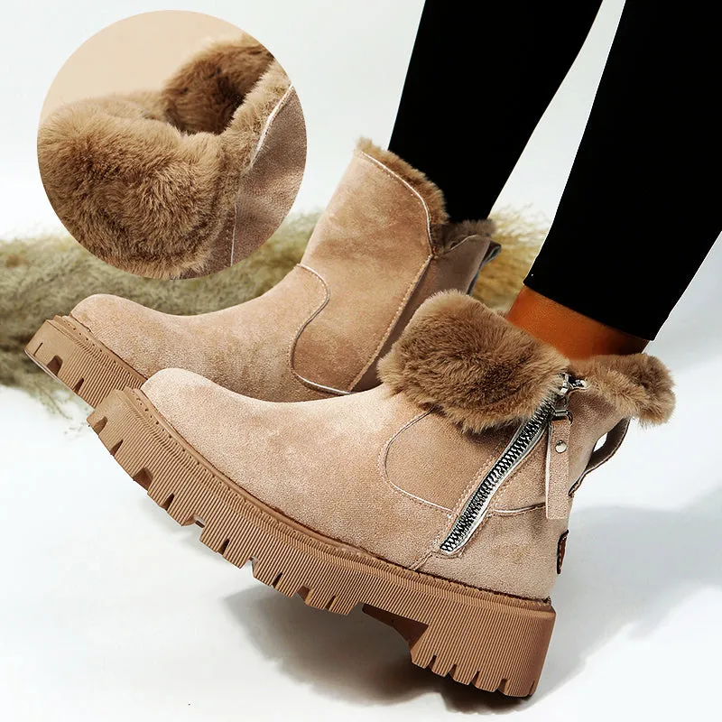 WOMEN'S SUEDE WINTER BOOTS